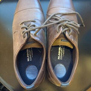 Nunn Bush Men's Dark Brown Derby Shoes